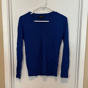 Banana Republic Women’s Royal Blue V-Neck Sweater